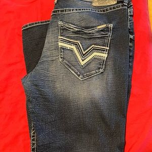Salvage (Buckle) Mens Jeans 42R Waist anarchy straight fit great conditiin
